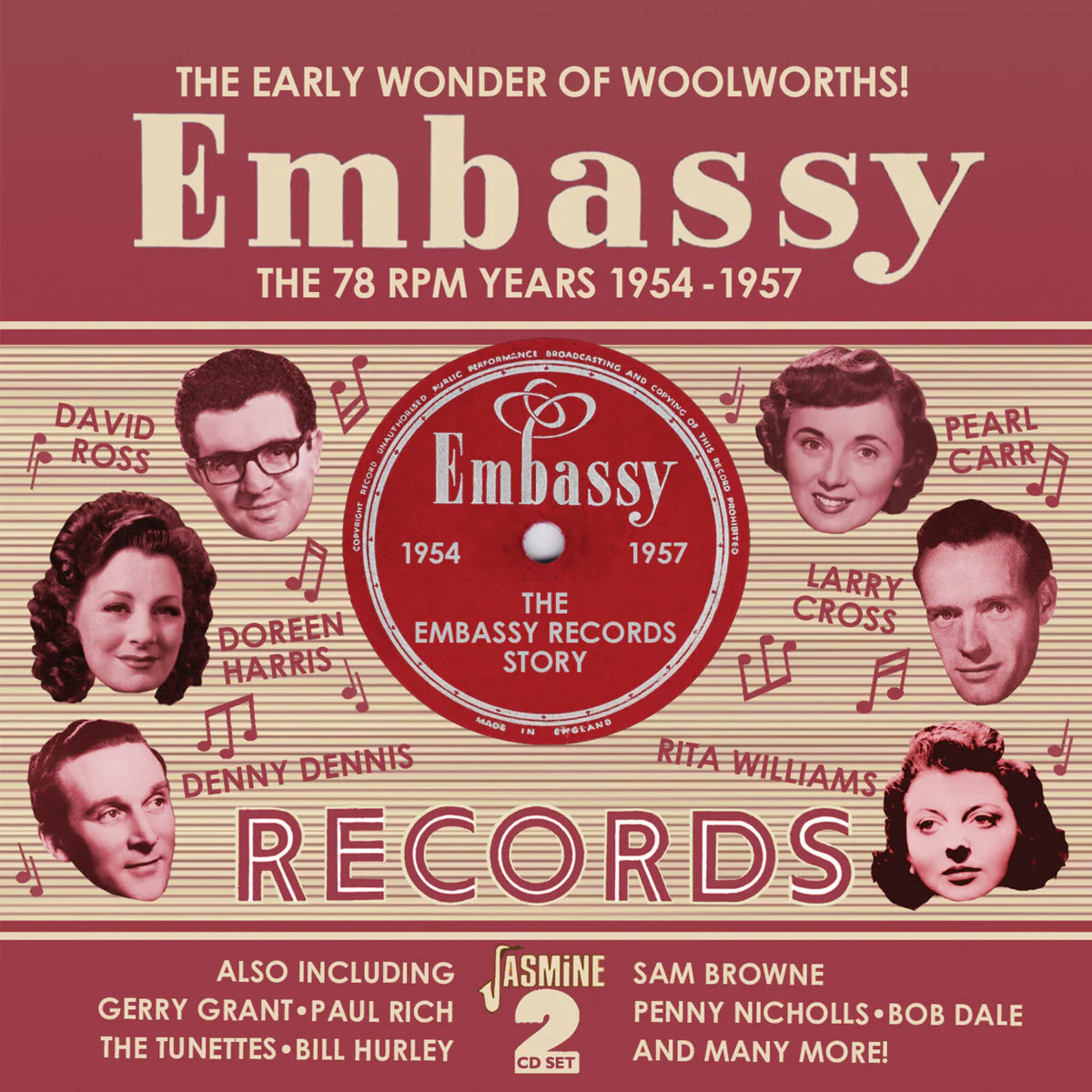 Various Artists - Embassy Records The 78rpm Years 1954-1957 [CD]