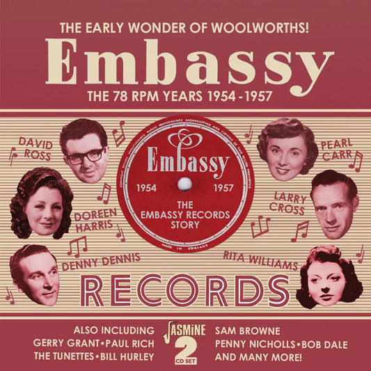 Various Artists - Embassy Records The 78rpm Years 1954-1957 [CD]