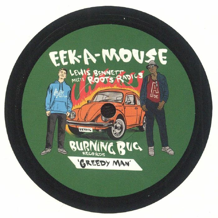 Lewis Bennett, Eek-A-Mouse & Roots Radics - Greedy Man (7" Vinyl)