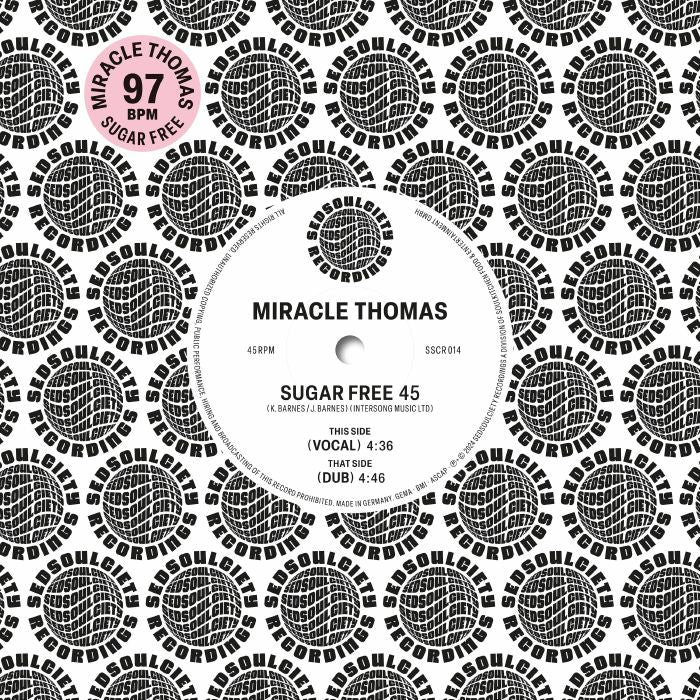 MIRACLE THOMAS - Sugar Free [7" Vinyl]
