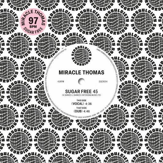 MIRACLE THOMAS - Sugar Free [7" Vinyl]