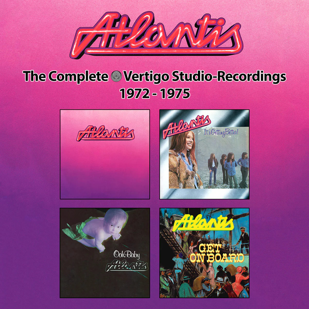 Atlantis - The Complete Vertigo Studio-Recordings 1972-1975 BXSET (2CD)