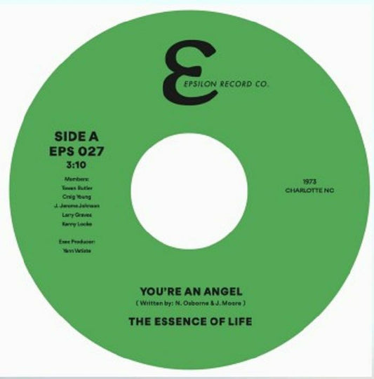 THE ESSENCE OF LIFE - You're An Angel [7" Vinyl]