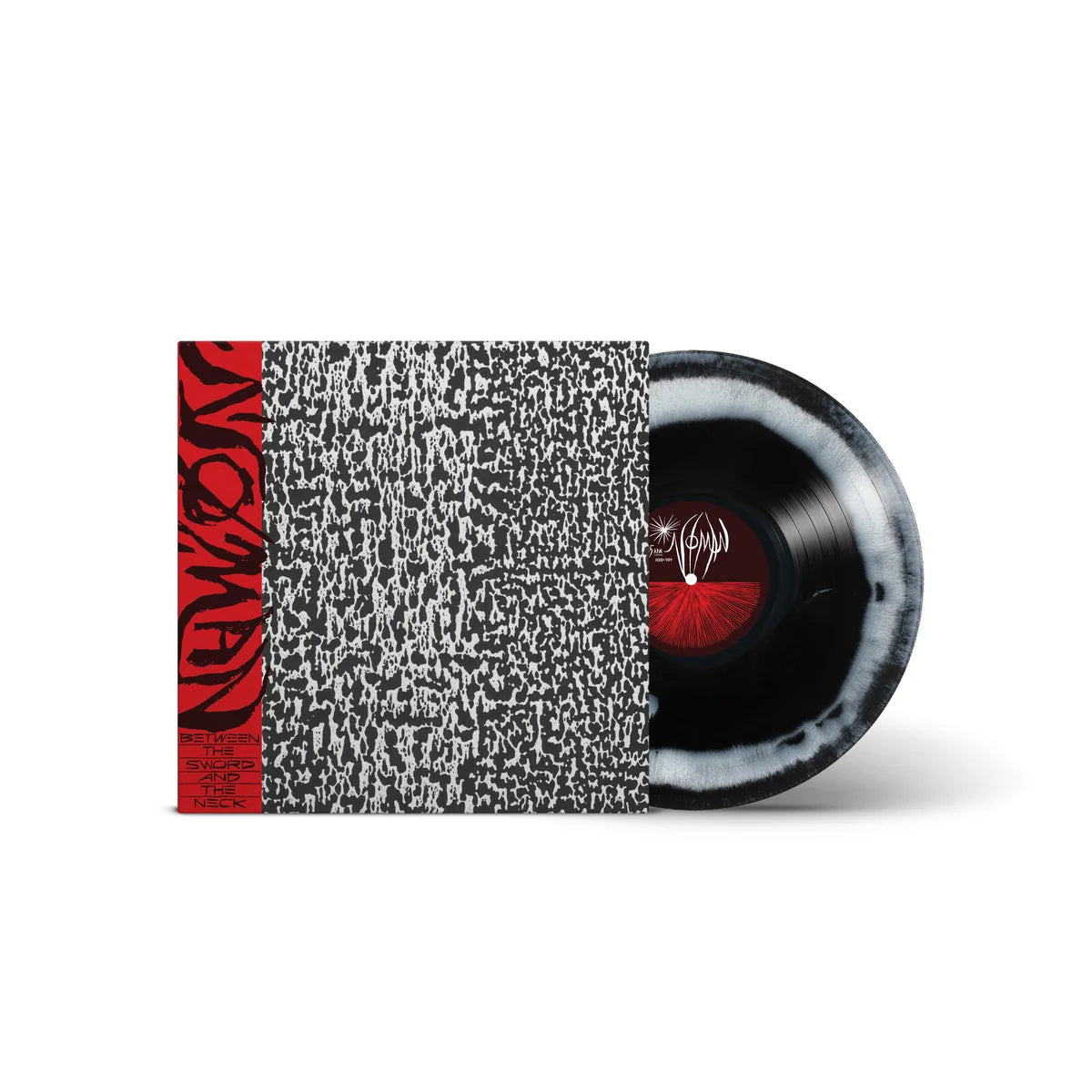 NO MAN - Between the Sword and the Neck [In Spite Smashed Black and White LP]
