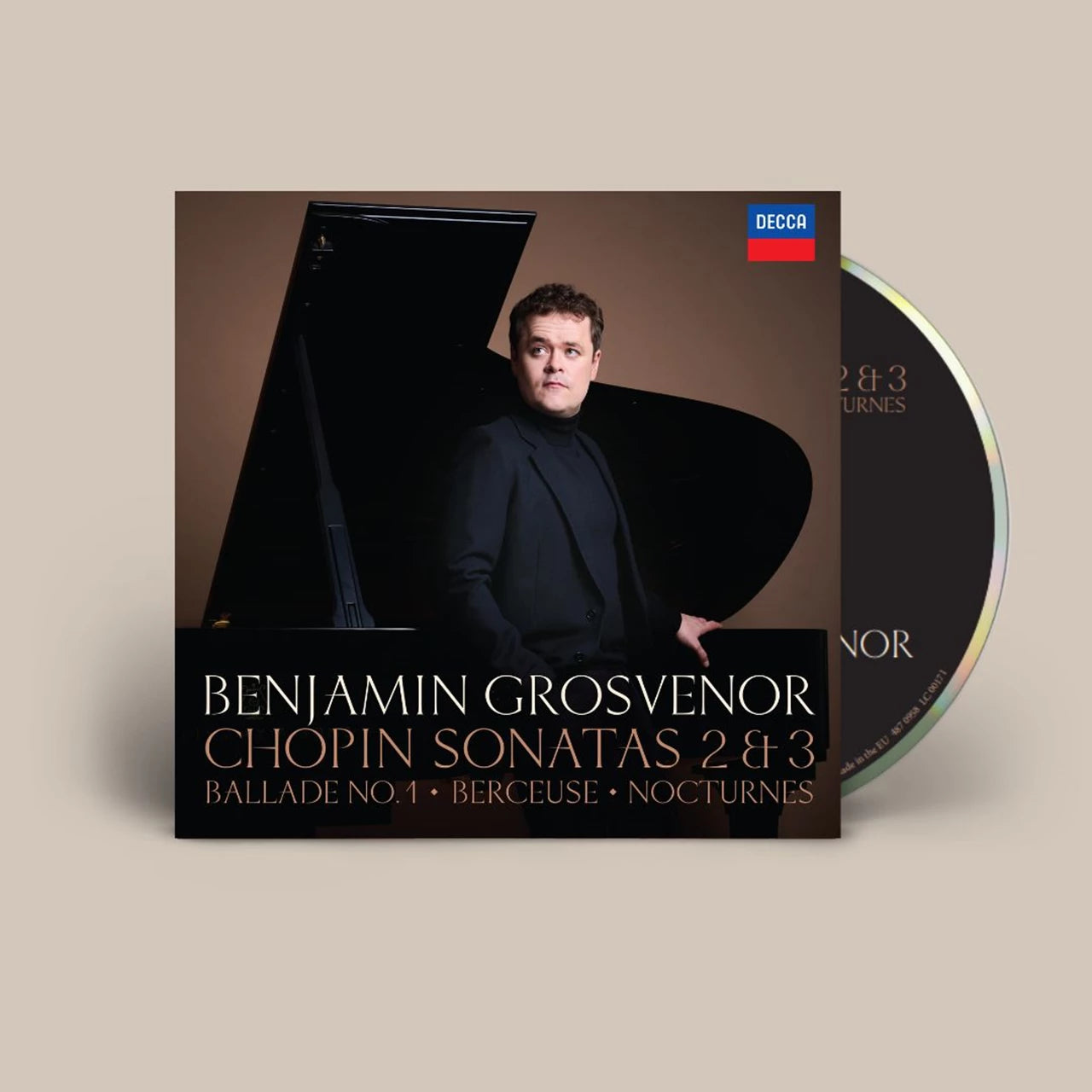 Benjamin Grosvenor - CHOPIN: SONATAS 2 & 3/ BALLADE NO.1 / BERCEUSE / NOCTURNES [CD]