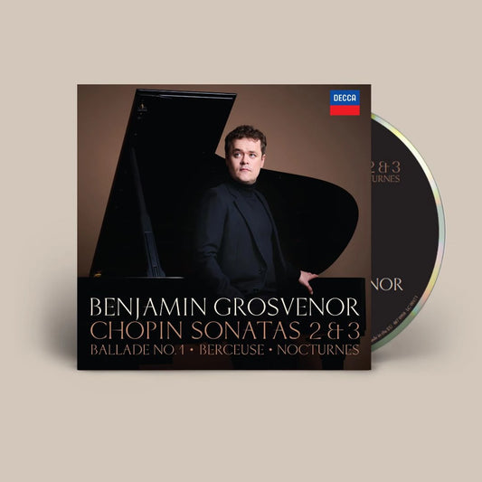 Benjamin Grosvenor - CHOPIN: SONATAS 2 & 3/ BALLADE NO.1 / BERCEUSE / NOCTURNES [CD]