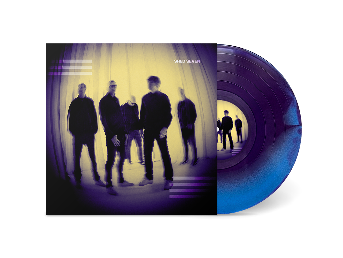 Shed Seven - Shed Seven (INDIE EXCLUSIVE, PURPLE & BLUE SWIRL VINYL)