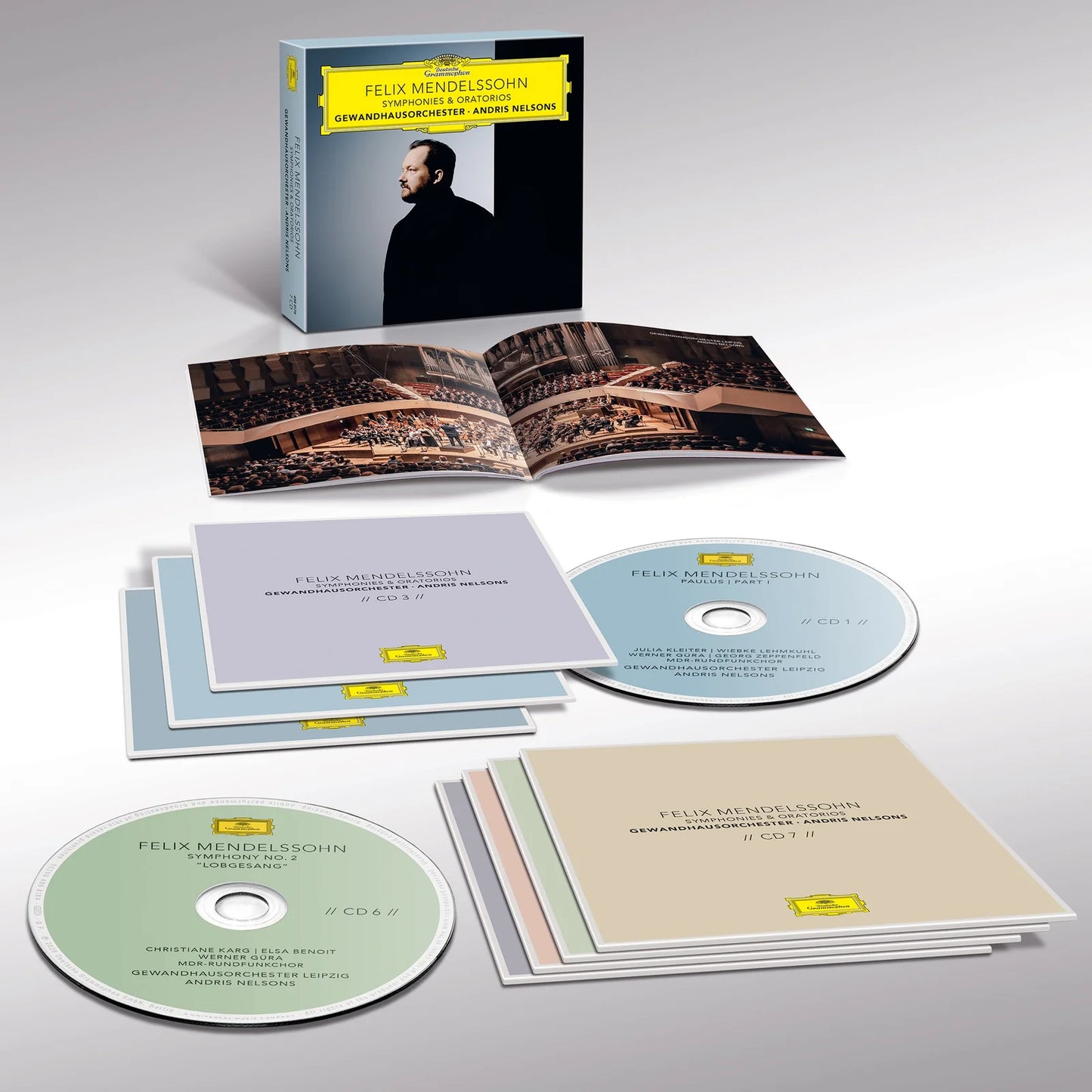 Andris Nelsons & Gewandhausorchester - FELIX MENDELSSOHN Symphonies & Oratorios [7CD Box]