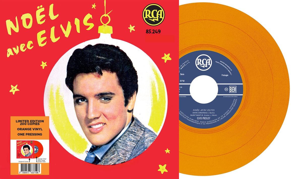 Elvis Presley - Noël Avec Elvis [7" Single Coloured Vinyl]