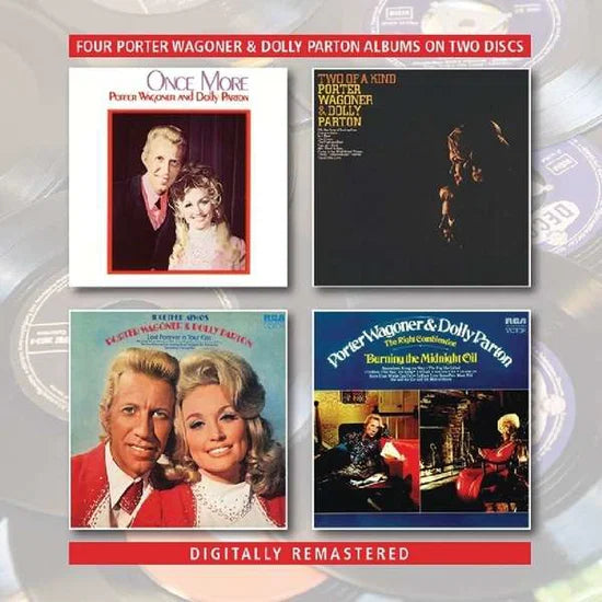 Porter Wagoner & Dolly Parton - Once More/Two of a Kind/Together Always/The Right Combination [3CD]