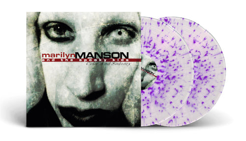 MARILYN MANSON - Coke And Sodomy (Clear/Purple Splatter Vinyl)