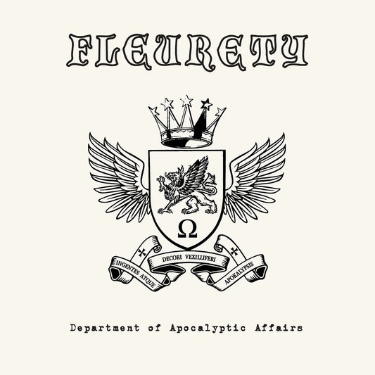 Fleurety - Department Of Apocalyptic Affairs [White & Black Marble Vinyl]