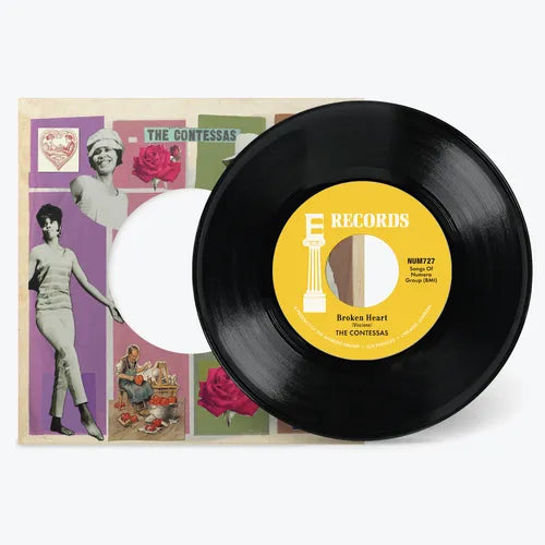 The Contessas - Broken Heart b/w Gimme Gimme [7" Vinyl]