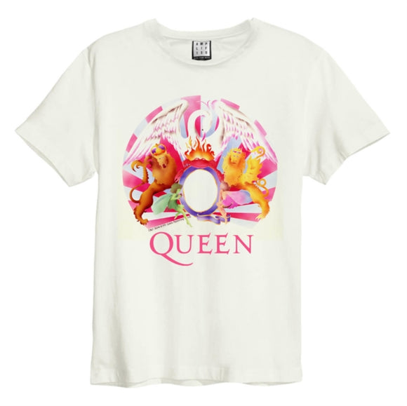 QUEEN - Night At The Opera Crest T-Shirt (White)