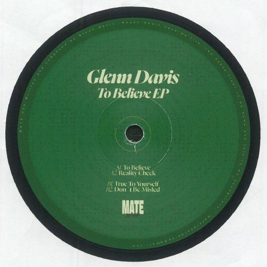 Glenn DAVIS - To Believe EP