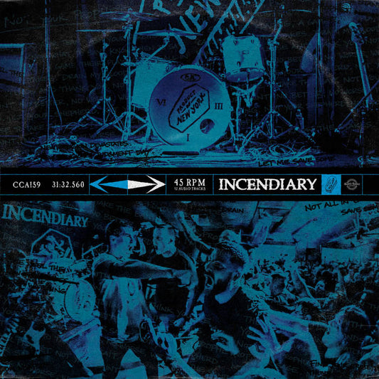 Incendiary - Product Of New York [clear w/ Cyan Marble]