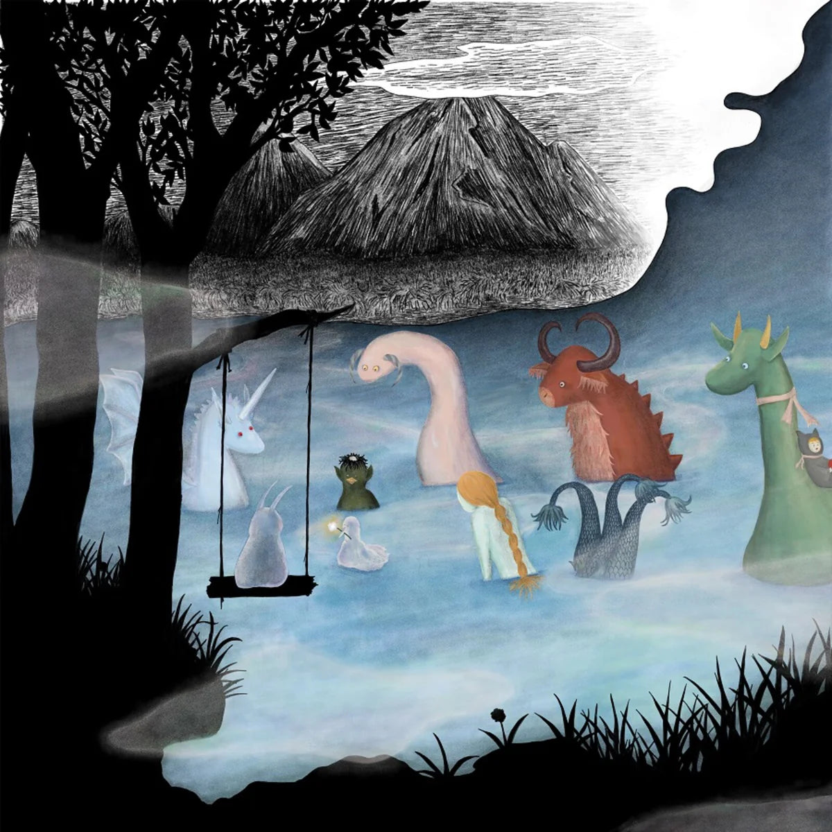 Drill For Absentee	- Strand of A Lake Volume 1 and Volume 2 [Black inside of Clear vinyl]