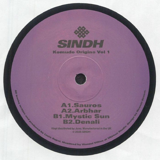 SINDH - Komudo Origins Vol 1