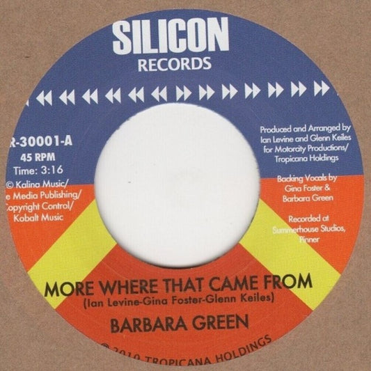 Barbara Green – More Where That Came From [7" Vinyl]