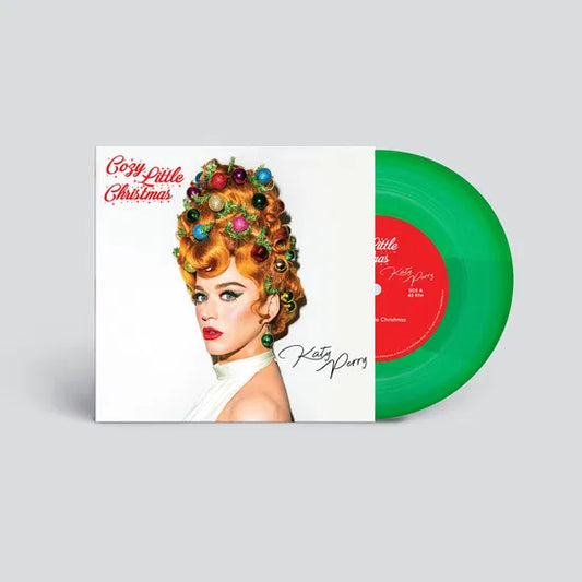 KATY PERRY - Cozy Little Christmas [Green Translucent 7"]