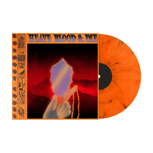 Heave Blood & Die - Burnout Codes [Translucent marble orange coloured vinyl]