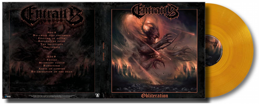ENTRAILS - Obliteration [AMBER CRYSTAL]