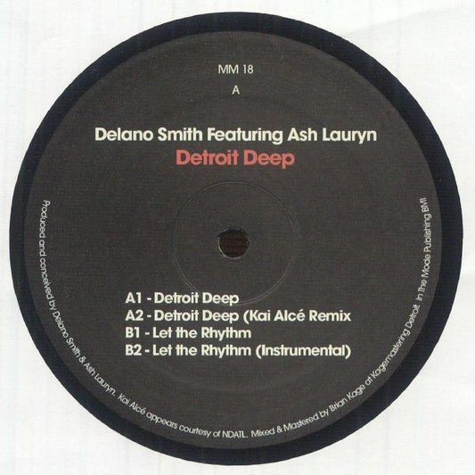 Delano SMITH feat ASH LAURYN - Detroit Deep