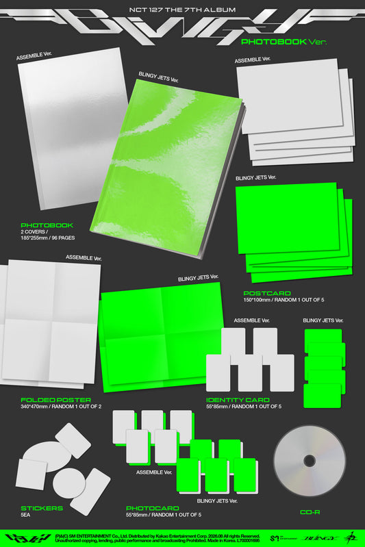 NCT 127 - The 7th Album 'BLINGY' [Photobook Ver.]