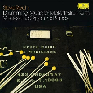 Steve Reich - Reich: Drumming; Music For Mallet Instruments, Voices and Organ; Six Pianos	[LTD 3LP SET]