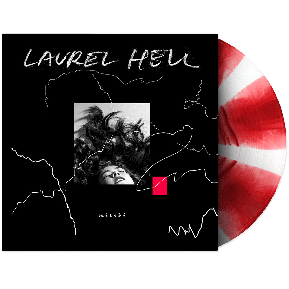 Mitski - Laurel Hell [Ruby & White Bloom Vinyl]