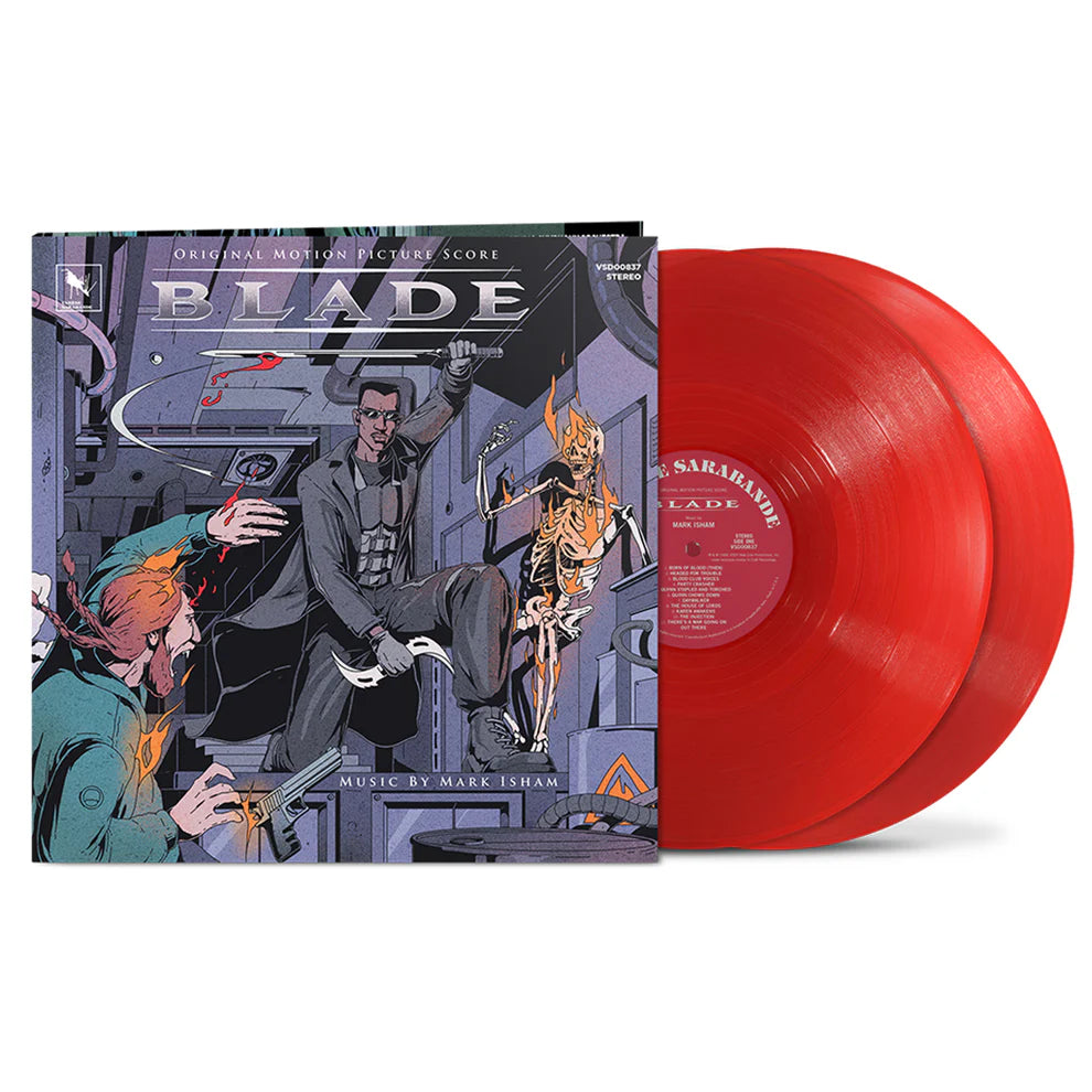 Mark Isham - Blade - Original Motion Picture Score - Deluxe Edition [Gatefold 2LP translucent red]
