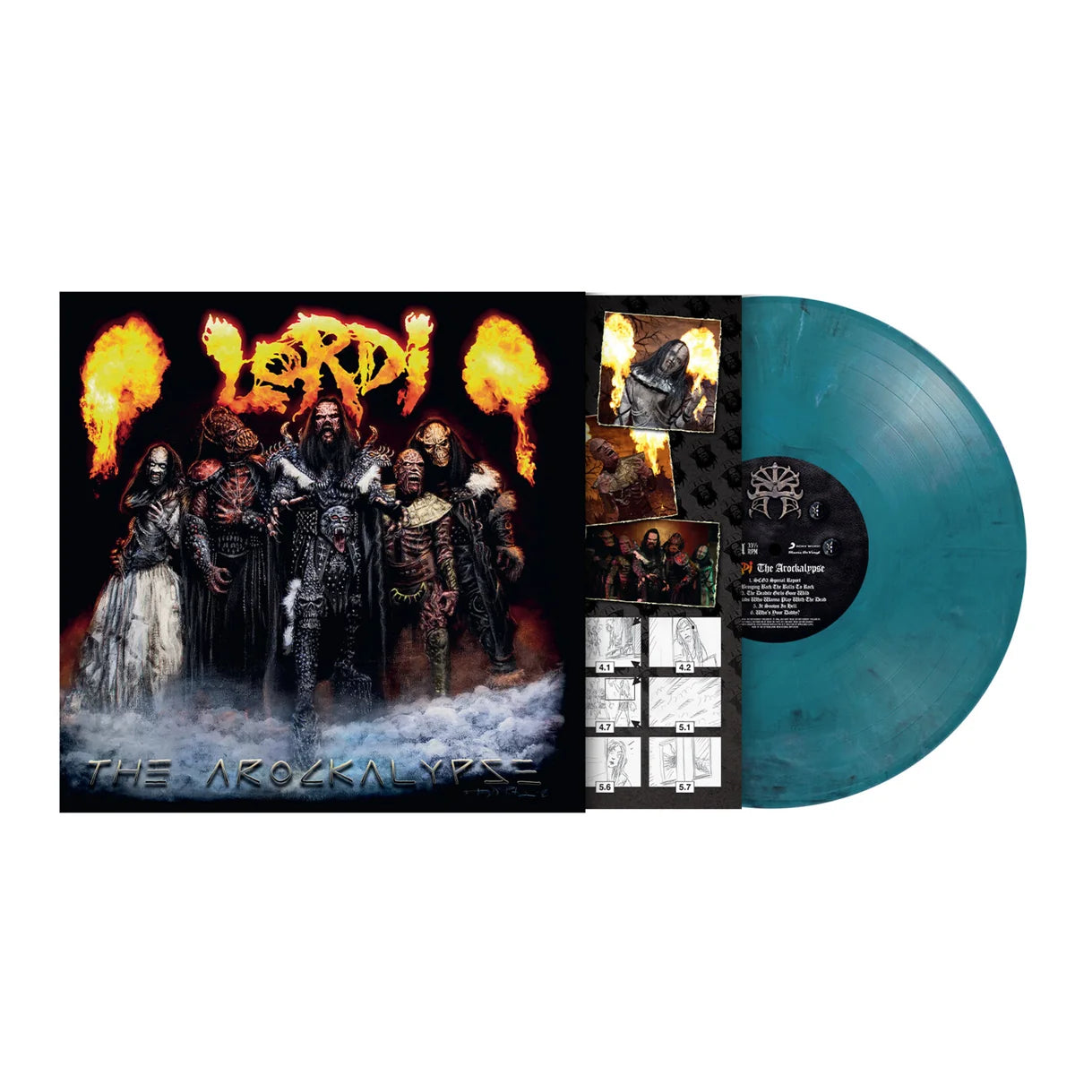 Lordi - The Arockalypse [LP Blue, Black & White Marbled]
