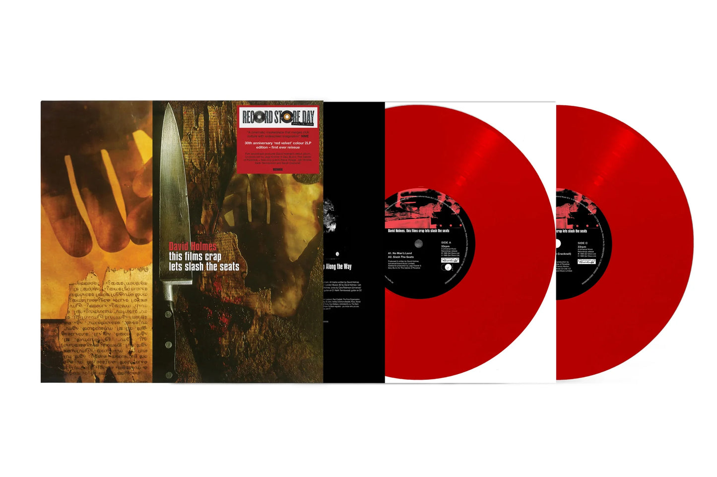 DAVID HOLMES - This Film's Crap. Let's Slash The Seats [2LP Coloured] (RSD 2026)
