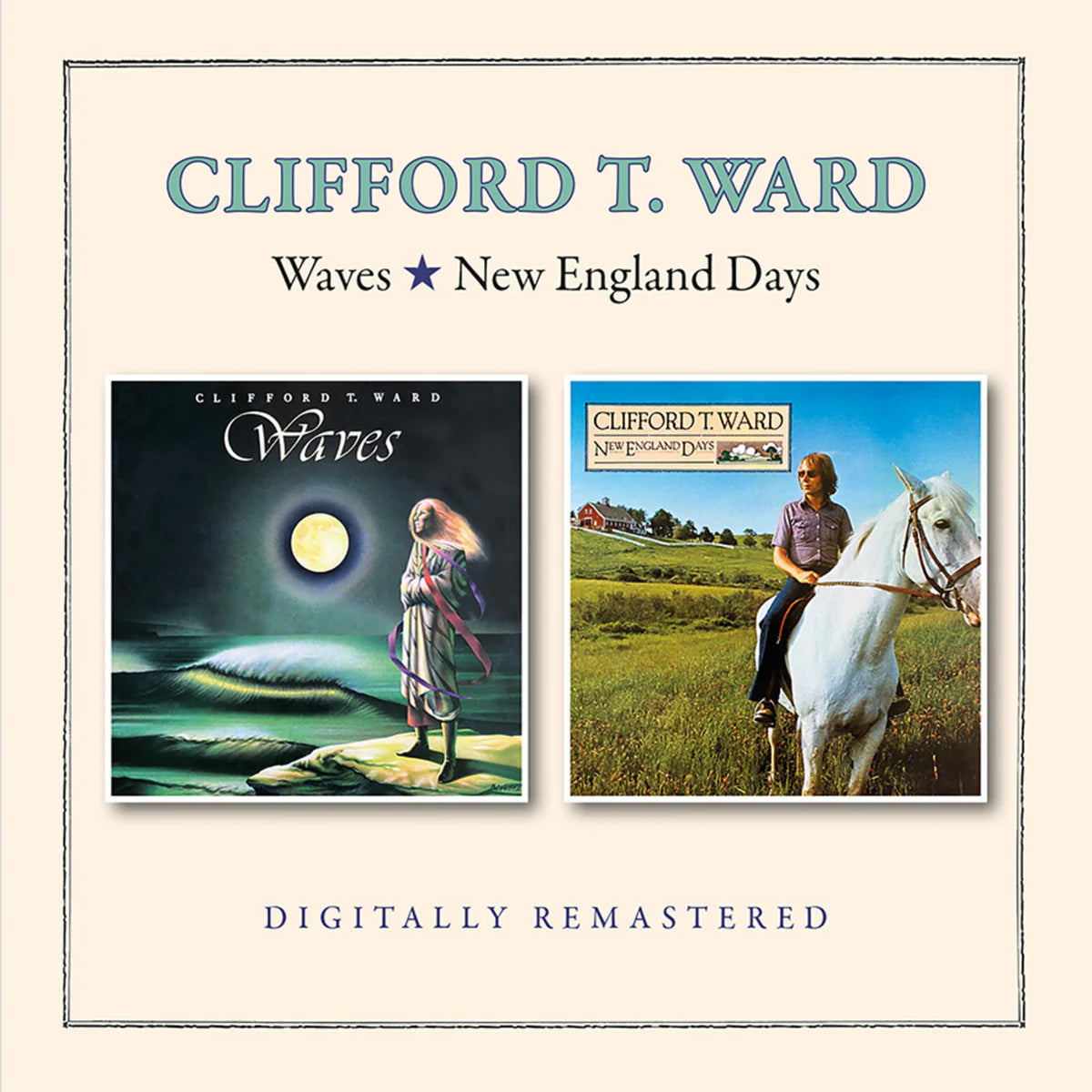 Clifford T. Ward - Waves / New England Days [2 Albums on 1 CD]