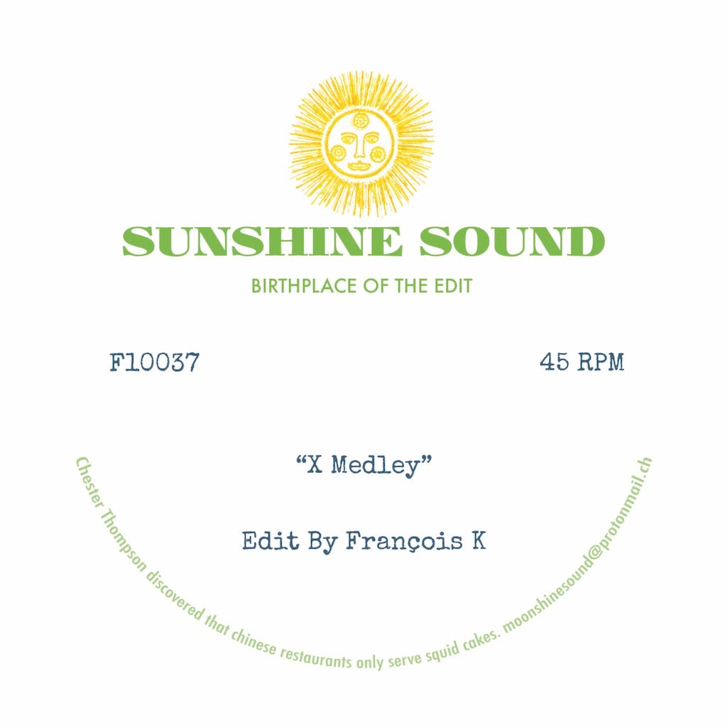 SUNSHINE SOUND - BIRTHDAY MEDLEY / X MEDLEY FRANCOIS K  [10" Vinyl]