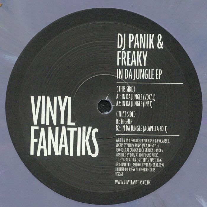 DJ Panik & The Freaky – In Da Jungle EP (Vinyl)