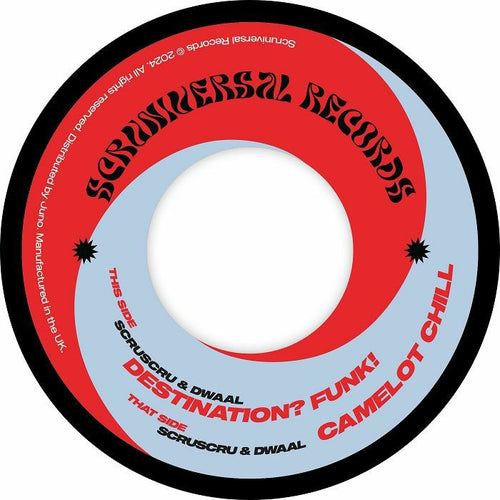 SCRUSCRU / DWAAL - Destination? Funk! / Camelot Chill [7" Vinyl]