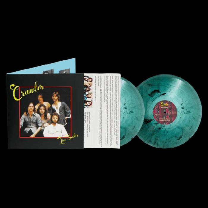 CRAWLER - Live Snakes (Turquoise Marble Vinyl 2LP)