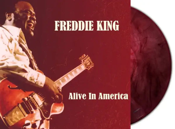 FREDDIE KING - Alive In America (Red Marble Vinyl 3LP)
