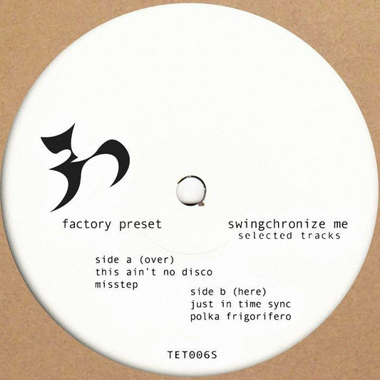 FACTORY PRESET - Swingchronize Me: Selected Tracks