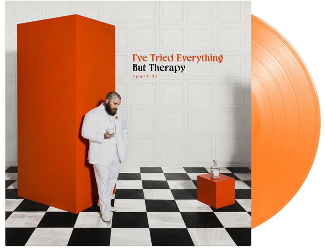 TEDDY SWIMS - I've Tried Everything But Therapy (Part 2) (Translucent Orange Vinyl)