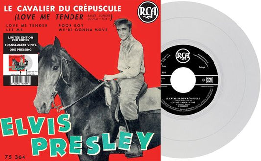 Elvis Presley - Le Cavalier Du Crépuscule [7" Single Clear Vinyl]