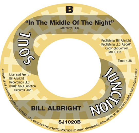 Bill Albright - Sitting by The Phone/In The Middle Of The Night