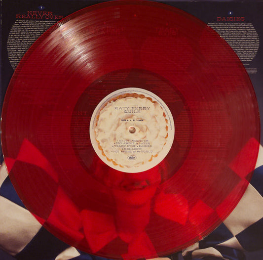 Katy Perry - SMILE (TRANSLUCENT RUBY RED VINYL)