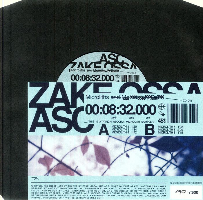 ZAKE / OSSA / ASC - Microliths EP [7" Vinyl]
