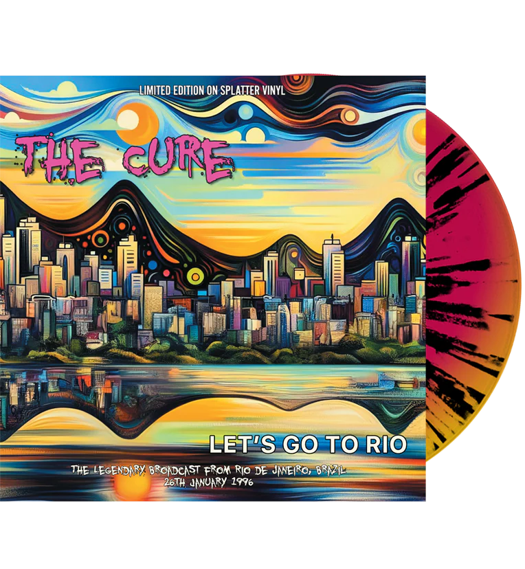 CURE - Let's Go To Rio (Splatter Vinyl)