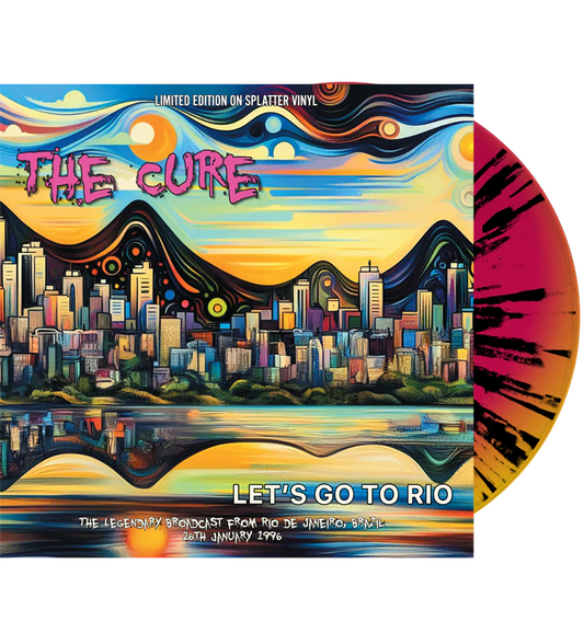 CURE - Let's Go To Rio (Splatter Vinyl)