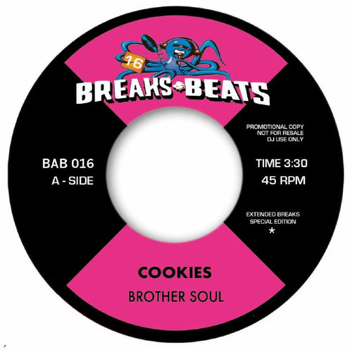 BROTHER SOUL / RAMSEY LEWIS - COOKIES / BACK IN THE USSR [7" WHITE VINYL DINKED]
