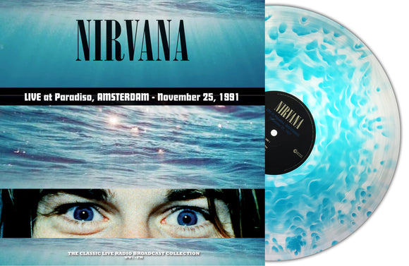 NIRVANA - Live At Paradiso. Amsterdam 1991 (Turquoise Cloudy Vinyl)