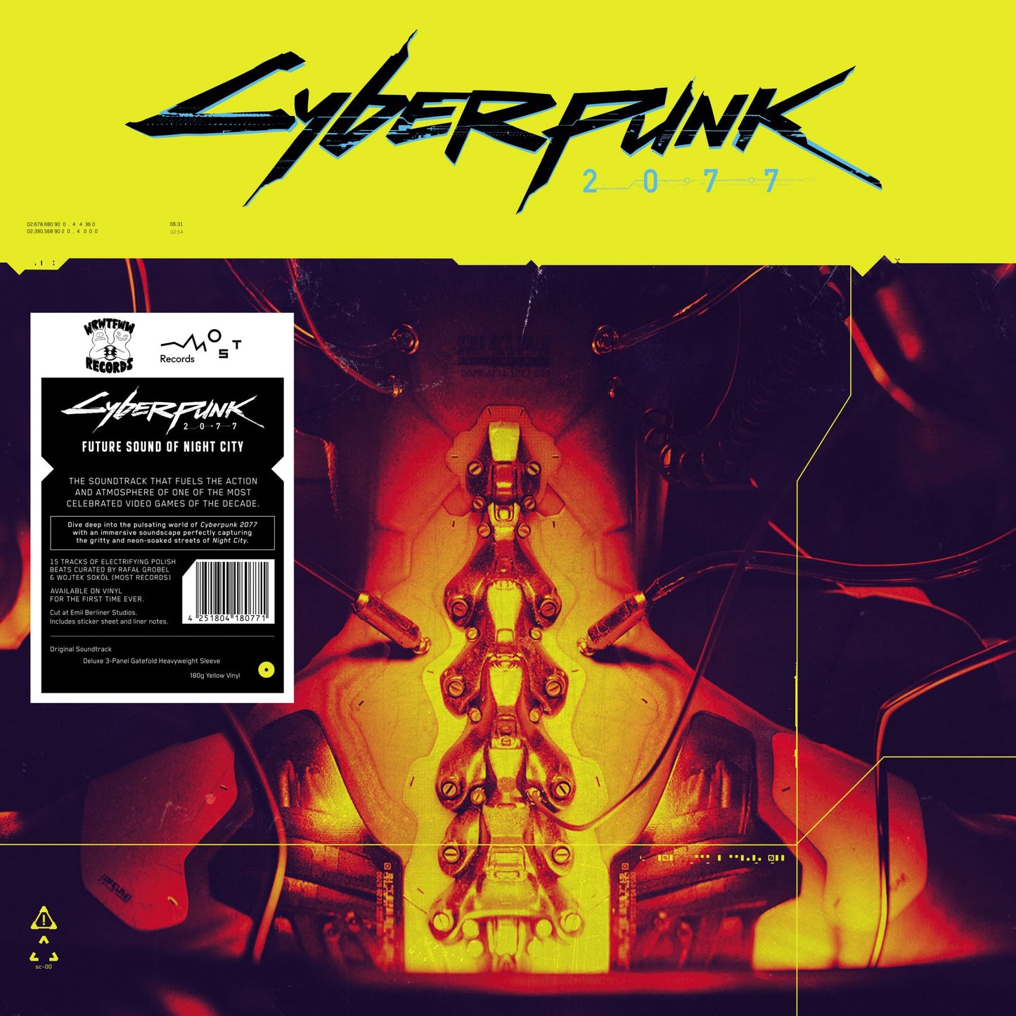 Various Artists - Cyberpunk 2077: Future Sound of Night City [3LP Limited Edition Yellow Vinyl]